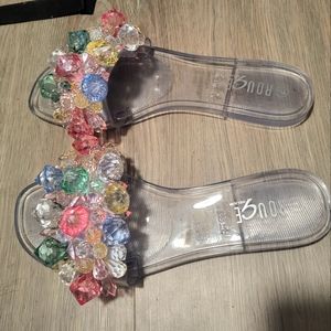 Jelly sandal NWOT